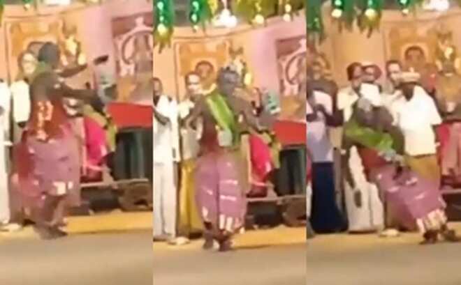 தெருக்கூத்தில் ஆடிய நாடகக் கலைஞர் மயங்கி விழுந்து பலி... சத்தியமங்கலம் அருகே சோகம்!