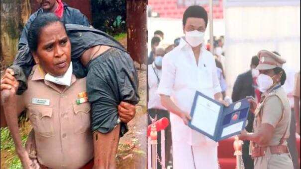 ஞாபகம் இருக்கா?.. இளைஞரை தோளில் தூக்கி... துணிச்சல் இஸ்பெக்டர் ராஜேஸ்வரிக்கு அண்ணா பதக்கம்!