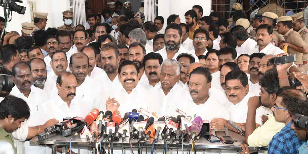 இபிஎஸ் உண்ணாவிரத போராட்டத்திற்கு அனுமதி மறுப்பு! தடையை மீறி போராட்டமா?