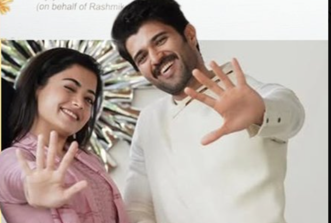 இணையத்தில் வைரலாகும் ரஷ்மிகா - விஜய் தேவரகொண்டா திருமண பத்திரிகை