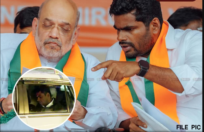 #BREAKING அமித்ஷாவுடன் அண்ணாமலை திடீர் சந்திப்பு