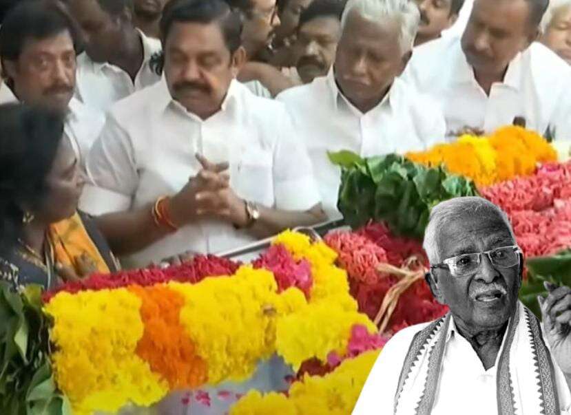 குமரி அனந்தன் உடலுக்கு எடப்பாடி பழனிசாமி அஞ்சலி!