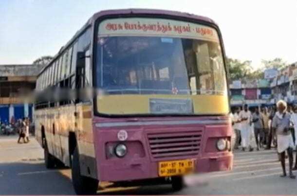 நத்தம் பேருந்து நிலையத்தில் அரசுப்பேருந்து மோதி மூதாட்டி பலி!