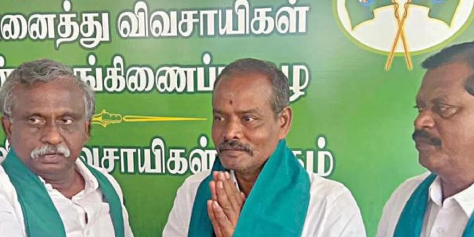 தமிழ்நாடு காவிரி விவசாயிகள் சங்கம் சார்பில் வேட்பாளர் அறிவிப்பு!