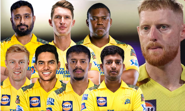 ஐபிஎல் 2024- பென் ஸ்டோக்ஸ் உட்பட 8 வீரர்கள் விடுவித்தது சென்னை அணி