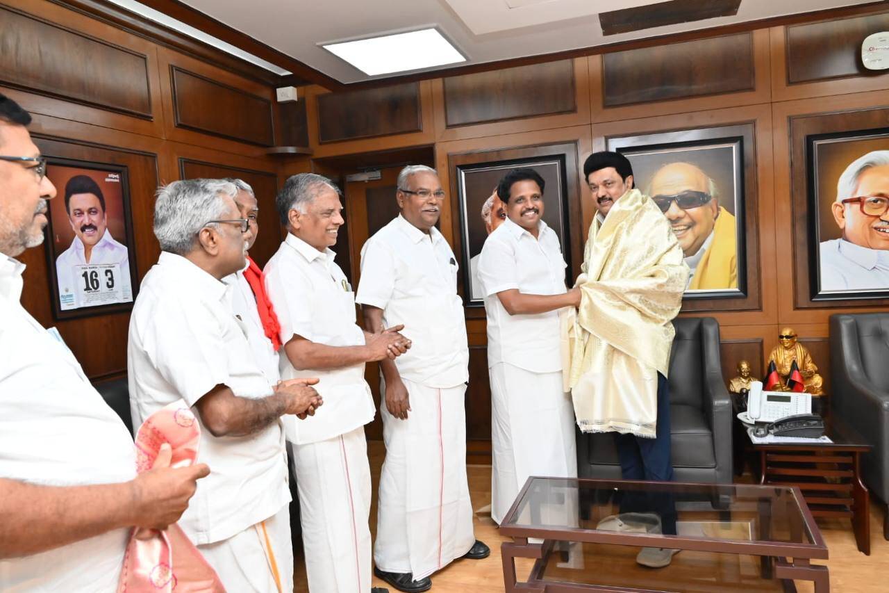 மார்க்சிஸ்ட் கட்சி வேட்பாளர்கள் முதல்வருடன் சந்திப்பு!!