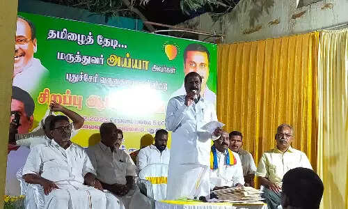 ‘தமிழைத் தேடி’ விழிப்புணர்வு பிரச்சாரம் : ஜி.கே.மணி தொண்டர்களுக்கு அறிவுறுத்தல்..