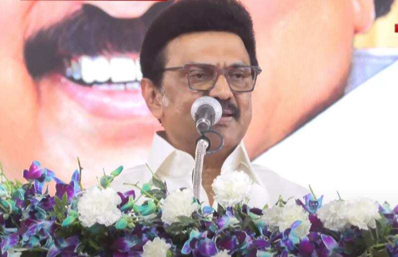 ‘தமிழன் என்றோர் இனமுண்டு தனியே அவர்க்கொரு குணமுண்டு’- முதலமைச்சர் மு.க.ஸ்டாலின் பேச்சு!