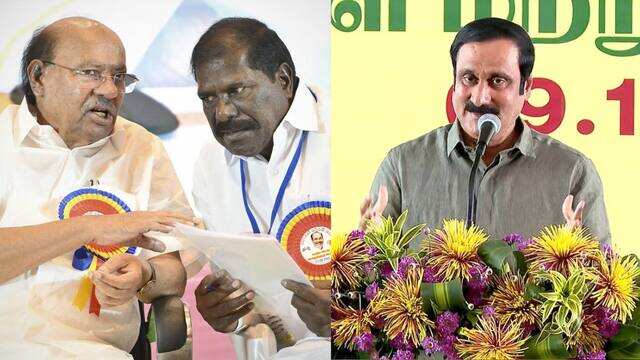 “சூழ்ச்சி செய்து அப்பா, பிள்ளையை பிரித்தது ஜி.கே.மணி தான்! மனிதராக இருக்கவே தகுதியற்றவர்”- அன்புமணி