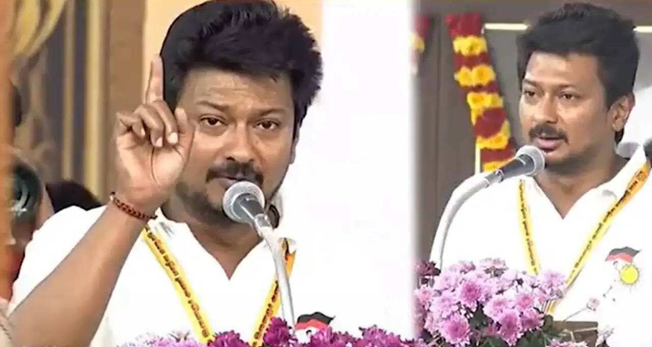 நிதி உரிமையைக் கேட்டால் இந்தியை ஏற்க வேண்டும் என்று தமிழ்நாட்டை மிரட்டுவதா?- உதயநிதி ஸ்டாலின்