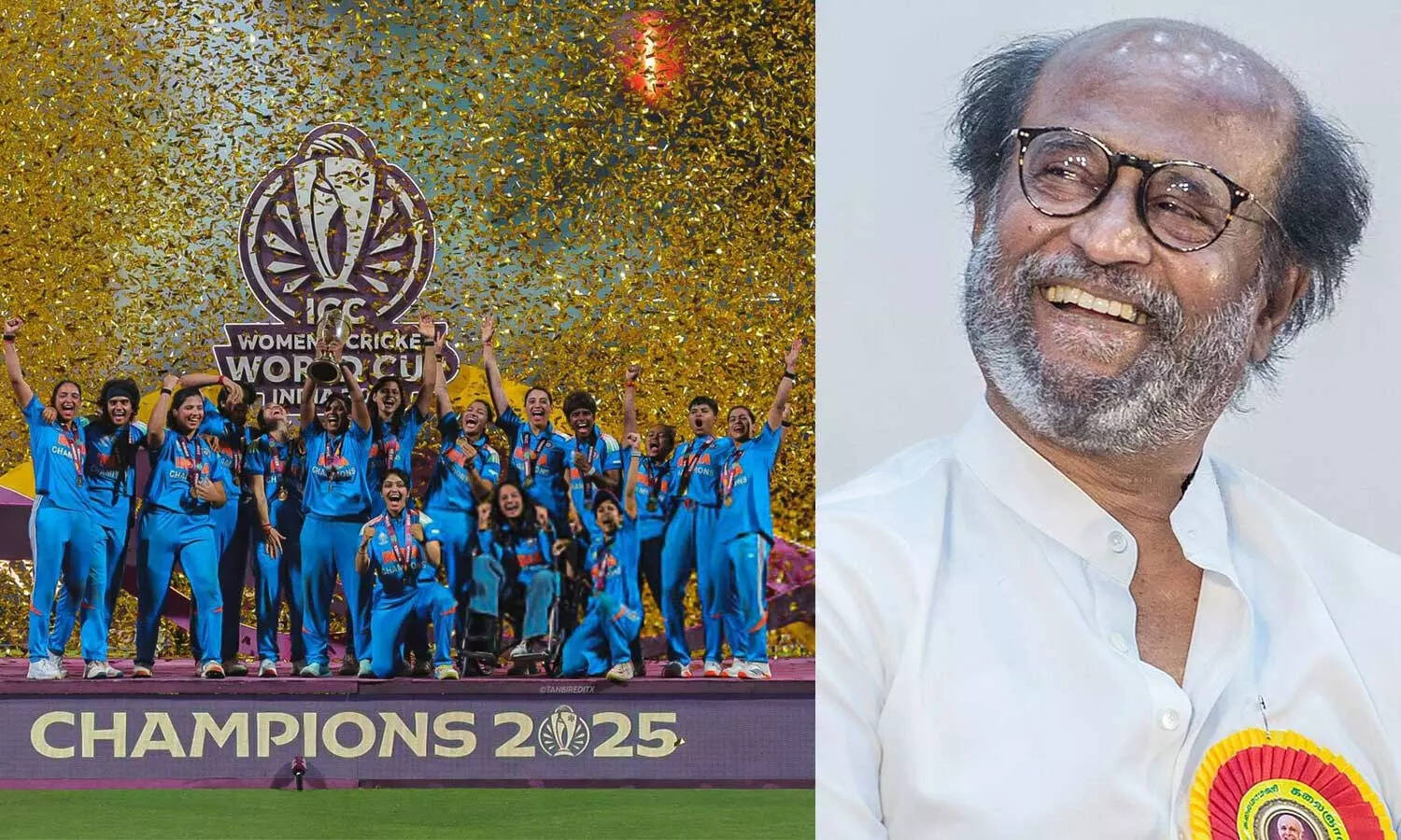 மகளிர் கிரிக்கெட் அணிக்கு நடிகர் ரஜினி வாழ்த்து..!