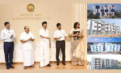 ரூ. 284 கோடி செலவில் கட்டப்பட்ட குடியிருப்புகள் - முதலமைச்சர் மு.க.ஸ்டாலின் தொடங்கி வைத்தார்..