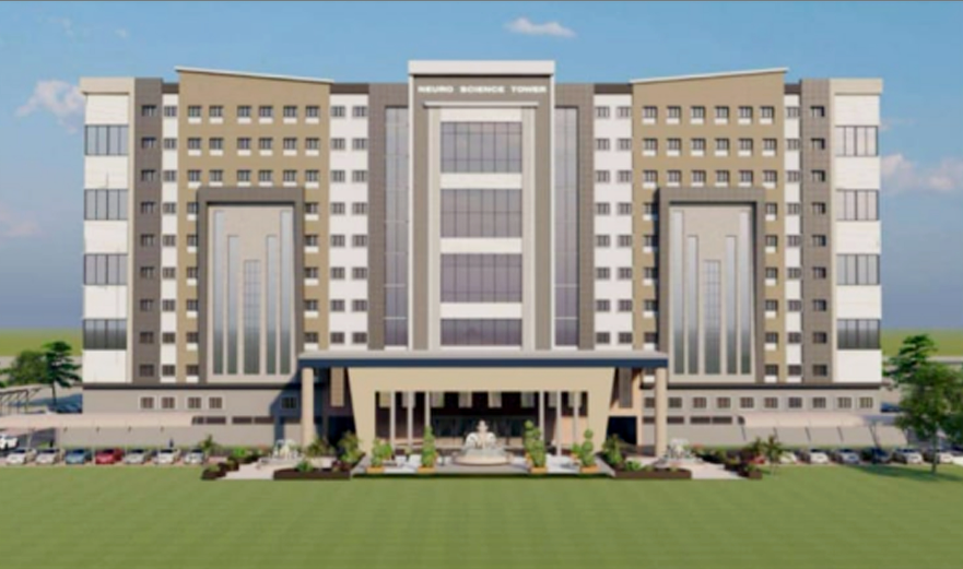 ராஜீவ்காந்தி அரசு பொது மருத்துவமனை வளாகத்தில் ரூ.65 கோடியில் நரம்பியல் துறைக்குப் புதிய கட்டடம்!!