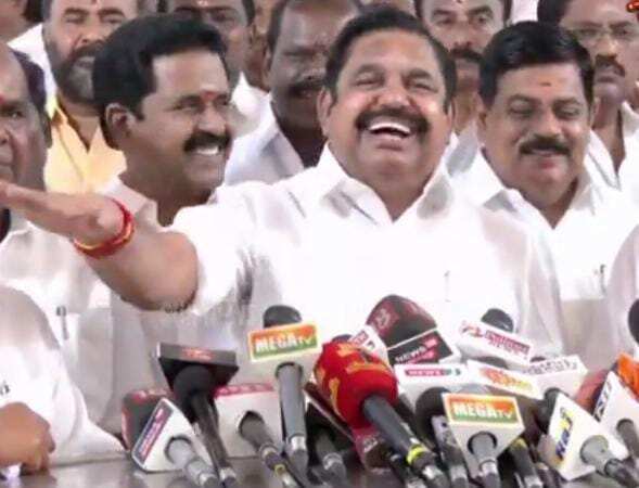 பாஜகவுடன் கூட்டணி மட்டுமே, கூட்டணி ஆட்சி கிடையாது - எடப்பாடி பழனிசாமி பேச்சு!