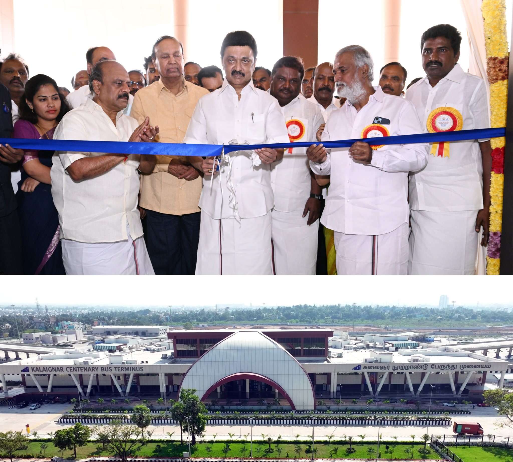 கிளாம்பாக்கம் பேருந்து நிலையத்தை திறந்து வைத்தார் முதலமைச்சர் ஸ்டாலின்