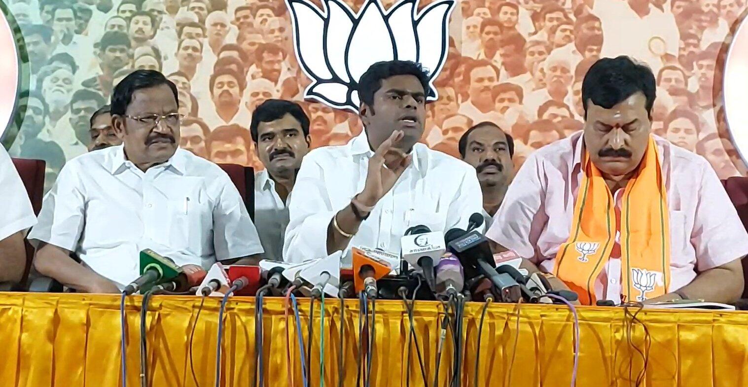 தமிழகத்தில் ஊழல் : நீதிமன்றத்தை பாஜக நாடும் என அண்ணாமலை அறிவிப்பு!!