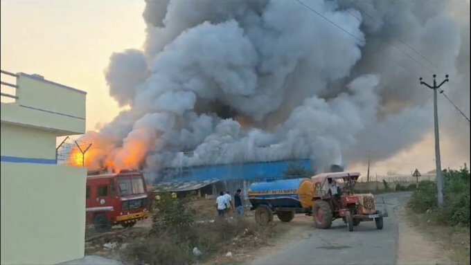 விருதுநகர் பட்டாசு ஆலையில் விபத்து- ஒருவர் உயிரிழப்பு