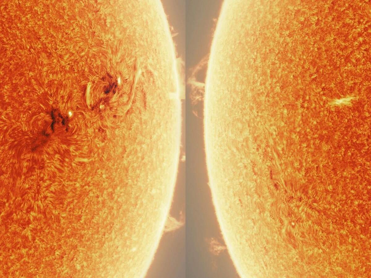 அடேங்கப்பா... இப்டி தான் சூரியன் இருக்குமாமே - வெளியான அதிசய போட்டோ!