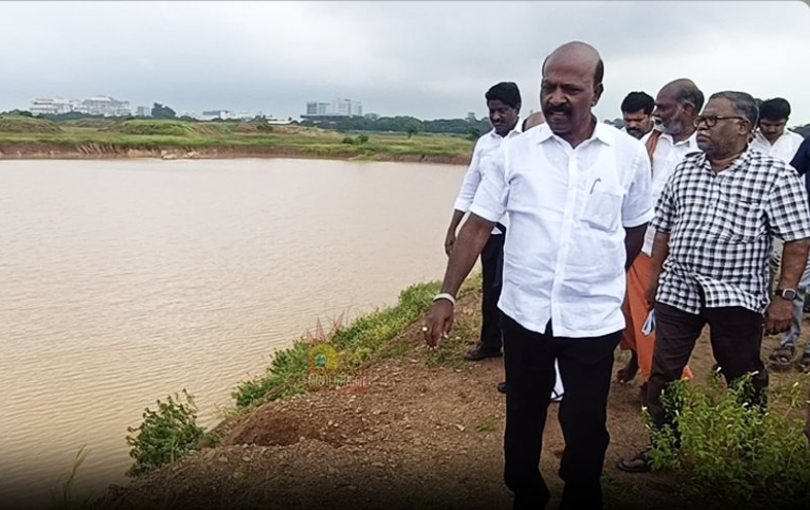 “முதல்வரின் அறிவியல் பூர்வமான நடவடிக்கைகளால் வேளச்சேரி வெள்ளச்சேரி ஆகால”- மா.சு.