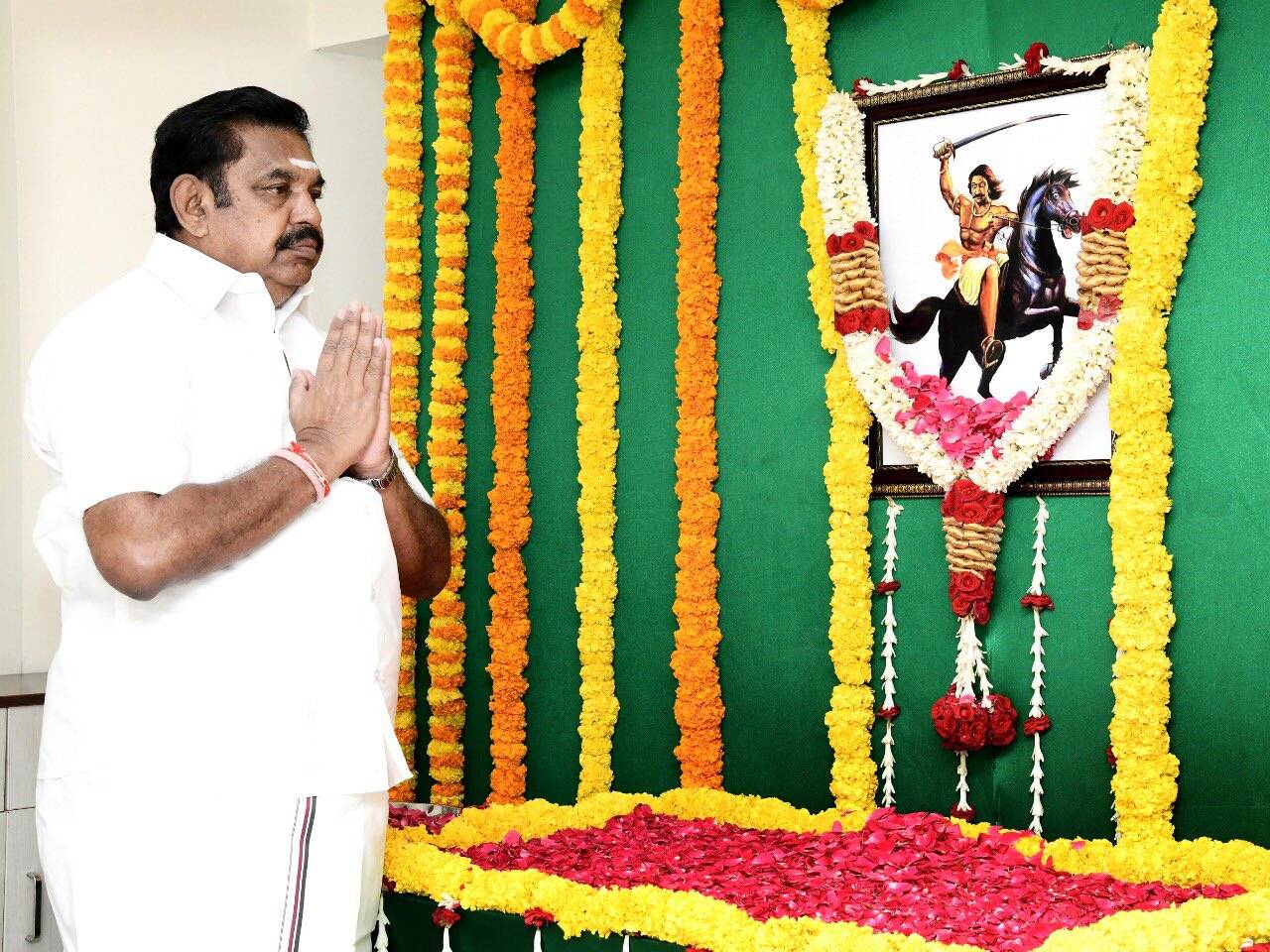 ஒண்டிவீரன் நினைவு நாள் - ஈபிஎஸ் மரியாதை!!