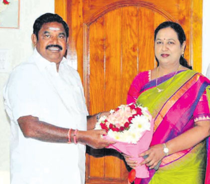 அன்பு சகோதரி பிரேமலதா விஜயகாந்த் அவர்களுக்கு எனது வாழ்த்துக்கள் - ஈபிஎஸ்