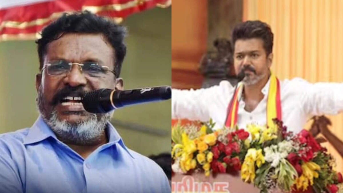 விசில் அடிப்பவர்களுக்கு தியேட்டரில் தான் வேலை; சட்டசபையில் இடமில்லை!: விஜய்யை மறைமுகமாக சாடிய திருமாவளவன்!
