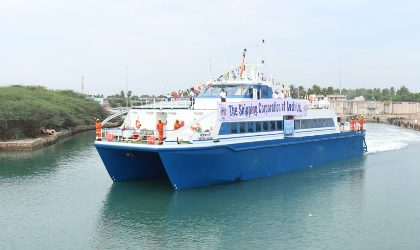 குட் நியூஸ்..! மீண்டும் இலங்கைக்கு கப்பல் போக்குவரத்து தொடக்கம்..!