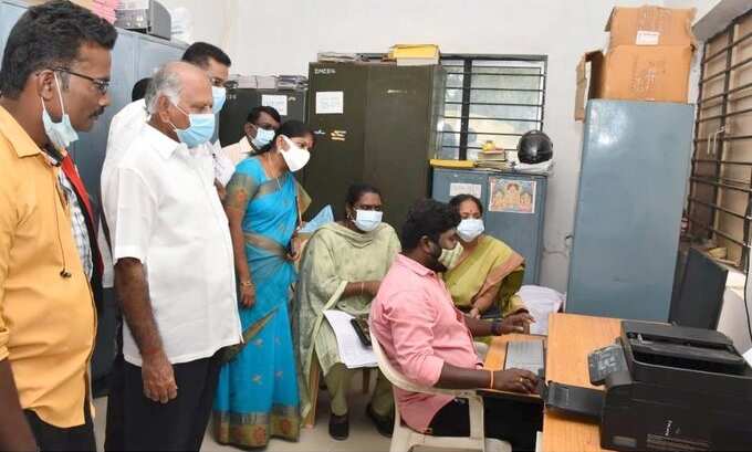 நகர்ப்புற உள்ளாட்சி தேர்தல் : தருமபுரி மாவட்டத்தில் மின்னணு வாக்குப்பதிவு இயந்திரங்கள் ஒதுக்கீடு!