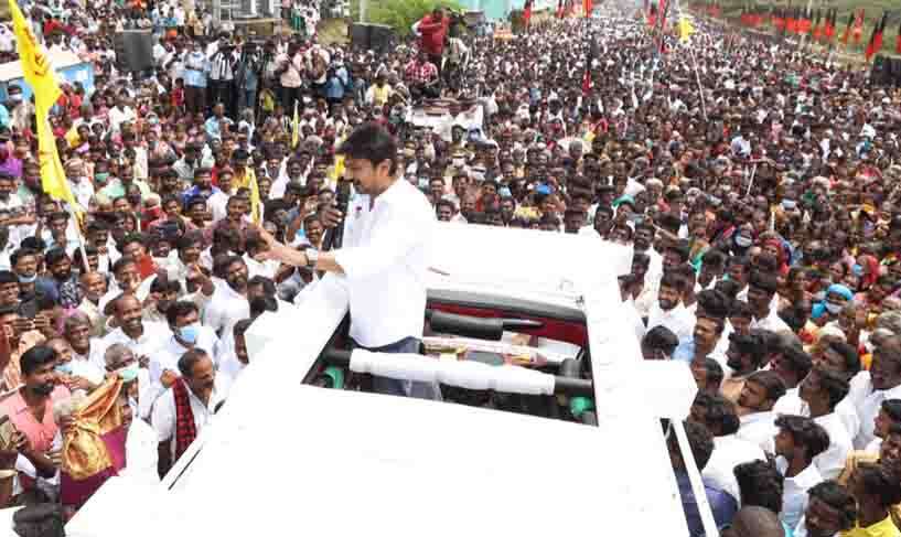 டேபிளுக்கு கீழேதான் பார்த்துக் கொண்டிருக்கிறார் - எடப்பாடி பழனிச்சாமியை கடுமையாக சாடிய உதயநிதி