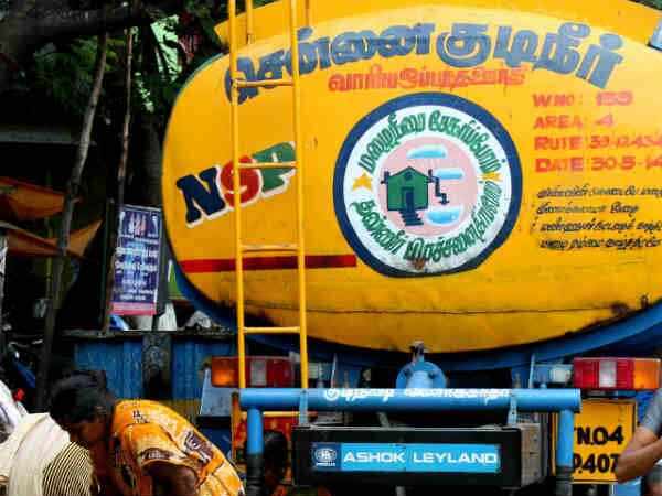 ஜூலை 30-ஆக.1 வரை சென்னையில் குடிநீர் விநியோகம் ரத்து