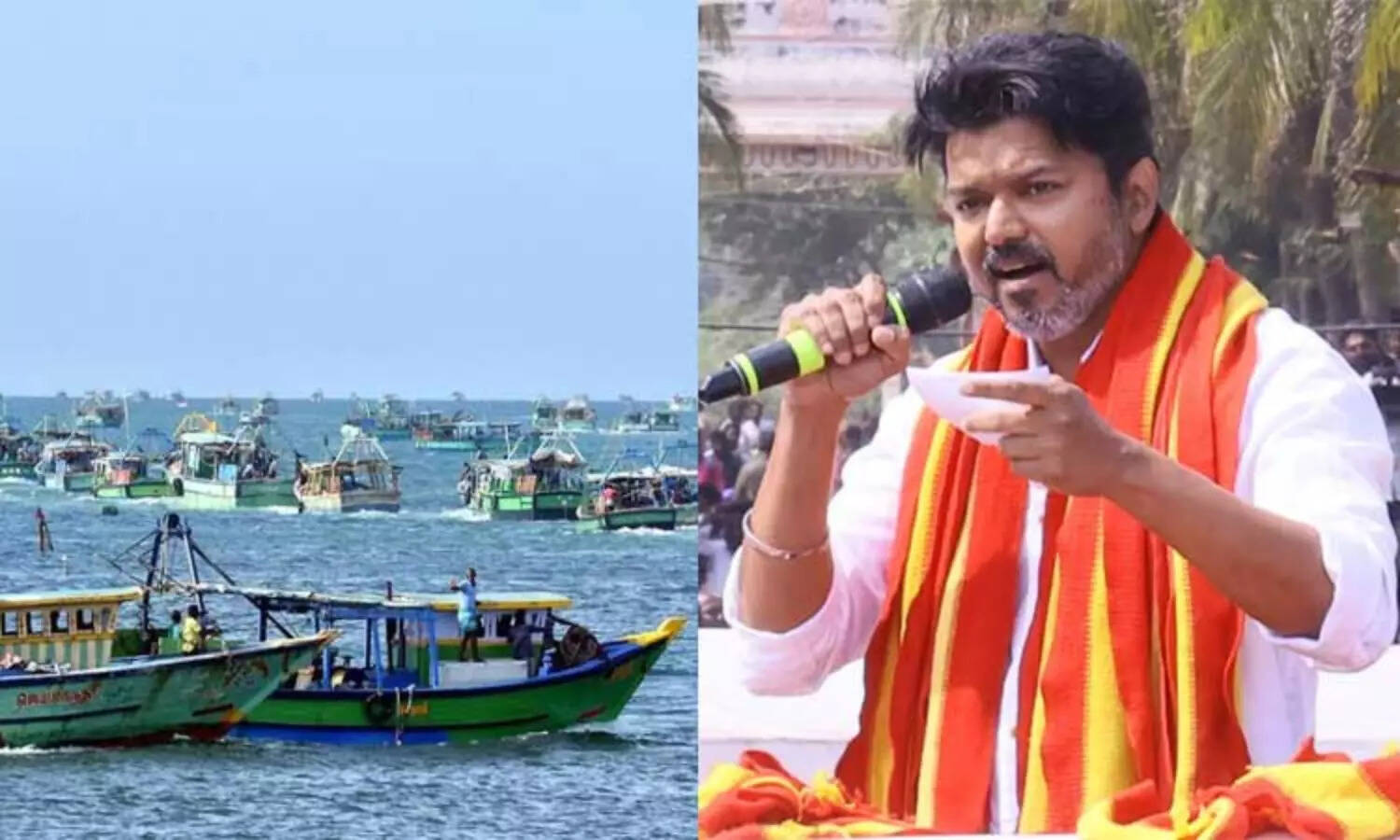 கைது செய்யப்பட்டுள்ள நம் மீனவச் சகோதரர்கள் 35 பேரையும் உடனடியாக விடுவிக்க வேண்டும் - தவெக தலைவர் விஜய்..!!