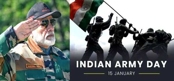 தேசிய ராணுவ தினம் : தேசப் பாதுகாப்பில் ராணுவத்தின் பங்களிப்பு விலைமதிப்பற்றது என மோடி புகழாரம்!!