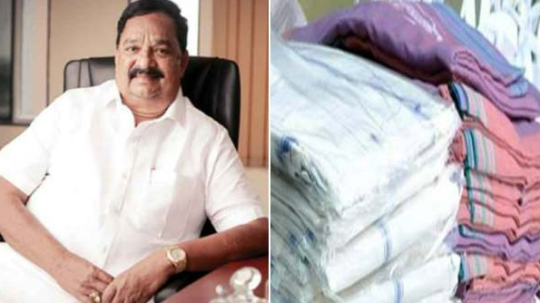 குட் நியூஸ் சொன்ன அமைச்சர்..! இந்த தேதிக்குள் அனைத்து குடும்ப அட்டைதாரர்களுக்கும் இலவச வேட்டி, சேலை..!