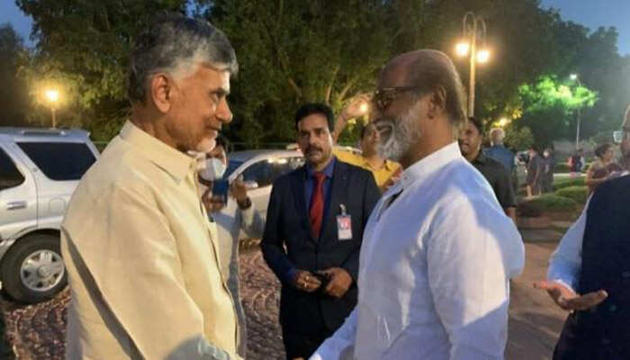 ரஜினிகாந்த் யாரையும் கெட்ட வார்த்தையில் பேசவில்லை - ரோஜா வாயை அடைக்க வேண்டும் - மன்னிப்பு கேட்க வேண்டும் -சந்திரபாபு நாயுடு ஆவேசம்