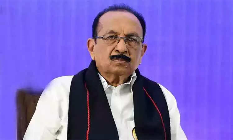 சென்னையில் 23-ந்தேதி ம.தி.மு.க. மாவட்ட செயலாளர்கள் கூட்டம் - வைகோ அறிவிப்பு..!