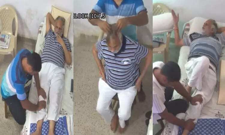 திகார் ஜெயிலில் டெல்லி அமைச்சருக்கு மசாஜ் - வீடியோவால் அம்பலமான சொகுசு வாழ்க்கை
