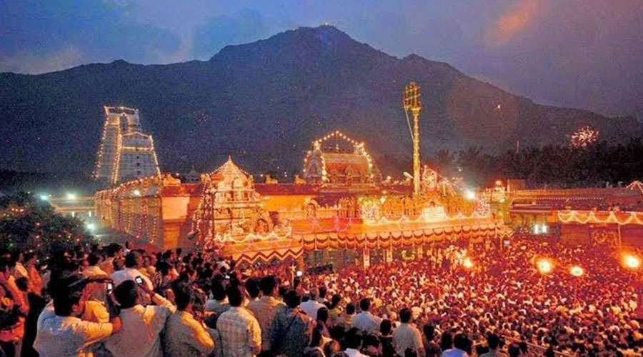 திருவண்ணாமலை கோவிலில் பக்தர்களின் பாதுகாப்பு கருதி மகா தீபத்தன்று மலை ஏறத்தடை..!