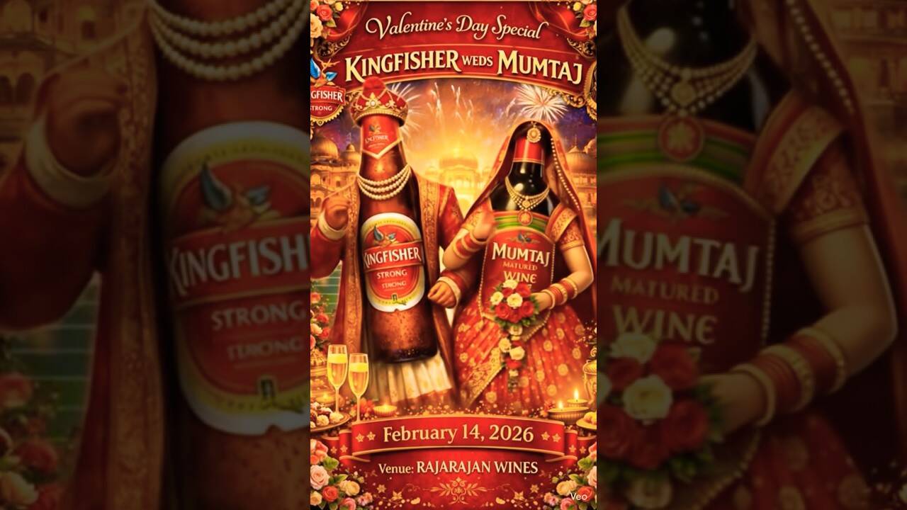 காதலர் தின ஆஃபர் 1 ஒயின் வாங்கினால் 4 பீர் இலவசம்!