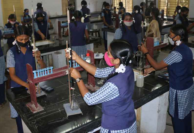 11, 12ம் வகுப்பு மாணவர்களுக்கு செய்முறைத் தேர்வுக்கான நேரம் குறைப்பு..