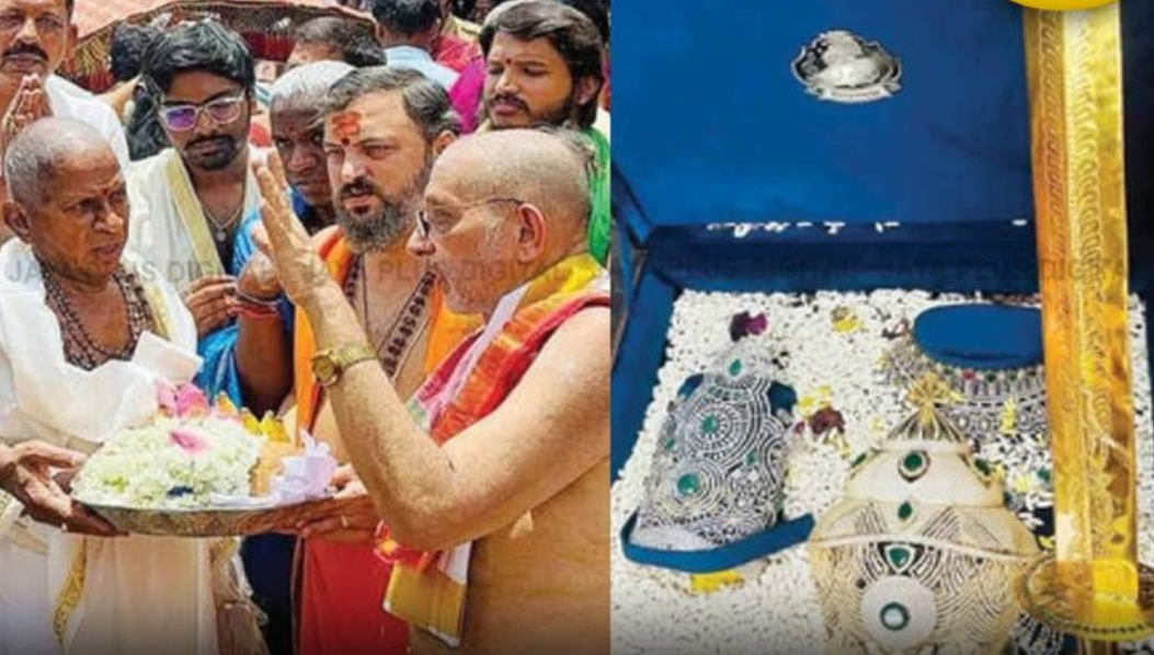 கர்நாடகா கோயிலுக்கு ரூ.4 கோடி வைர கிரீடத்தை வழங்கிய இளையராஜா