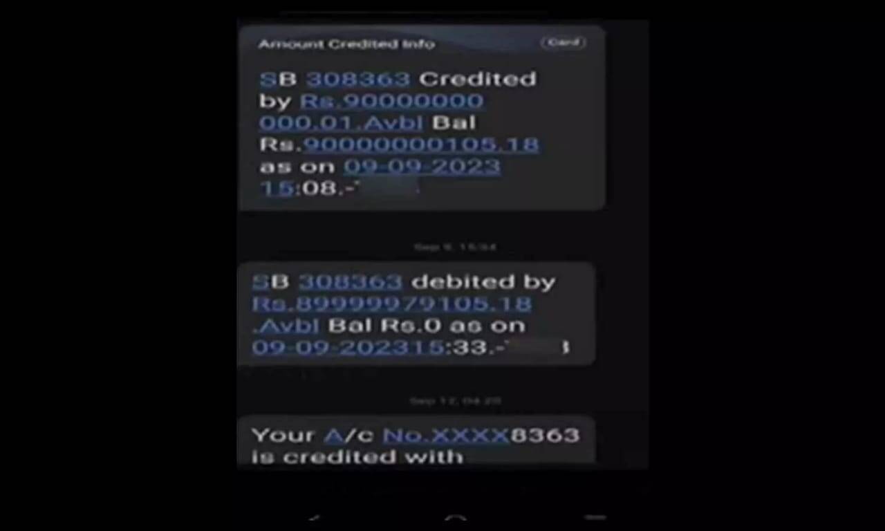 கார் ஓட்டுநரின் வங்கி கணக்கில் தவறுதலாக டெபாசிட் செய்யப்பட்ட ரூ.9000 கோடி - அடுத்த நடந்த டுவிஸ்ட்!