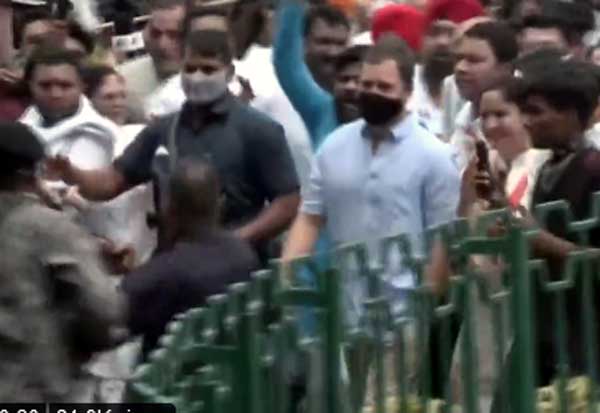 அமலாக்கத்துறை அலுவலகத்தில் ஆஜரானார் ராகுல் காந்தி