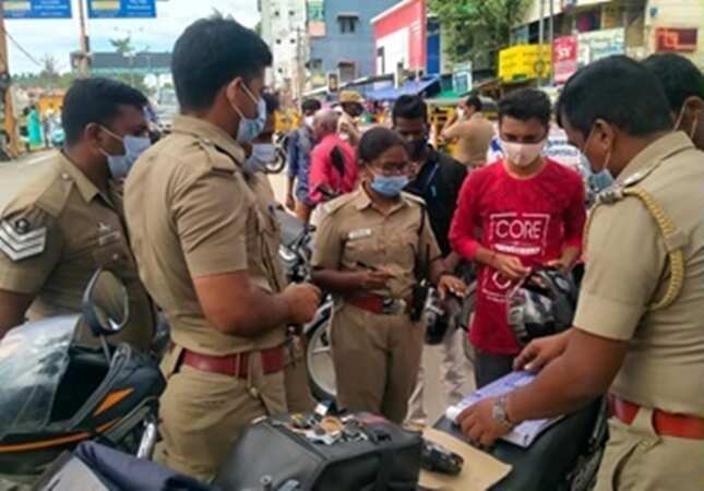 திருச்சியில் போக்குவரத்து விதிமீறல் தொடர்பாக ஒரே நாளில் 1,331 வழக்குகள் பதிவு!