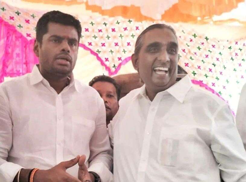 அண்ணாமலைக்கும் கேசவ விநாயகத்திற்கும் நன்றி சொன்ன தினா!