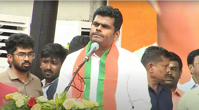 பாஜகவில் அண்ணாமலைக்கு புதிய பொறுப்பு...! தலைமை அறிவிப்பு