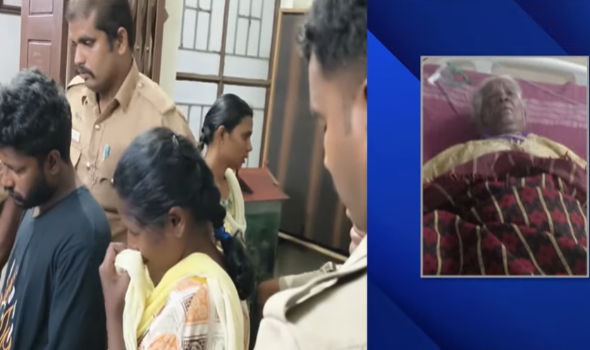 வீட்டை வாடகைக்கு தர மறுத்த மூதாட்டி... கோபத்தில் தம்பதி செய்த செயல்