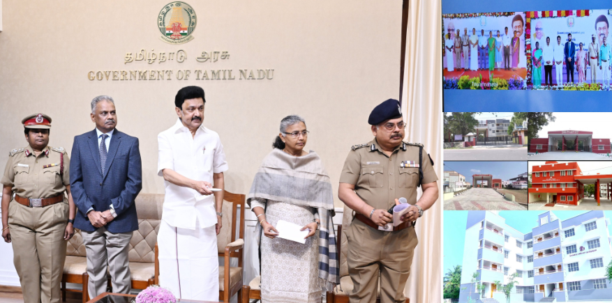 தீயணைப்பு மற்றும் மீட்புப் பணிகள் துறை சார்பில் ரூ. 15.34 கோடி செலவிலான கட்டடங்கள் திறப்பு!!