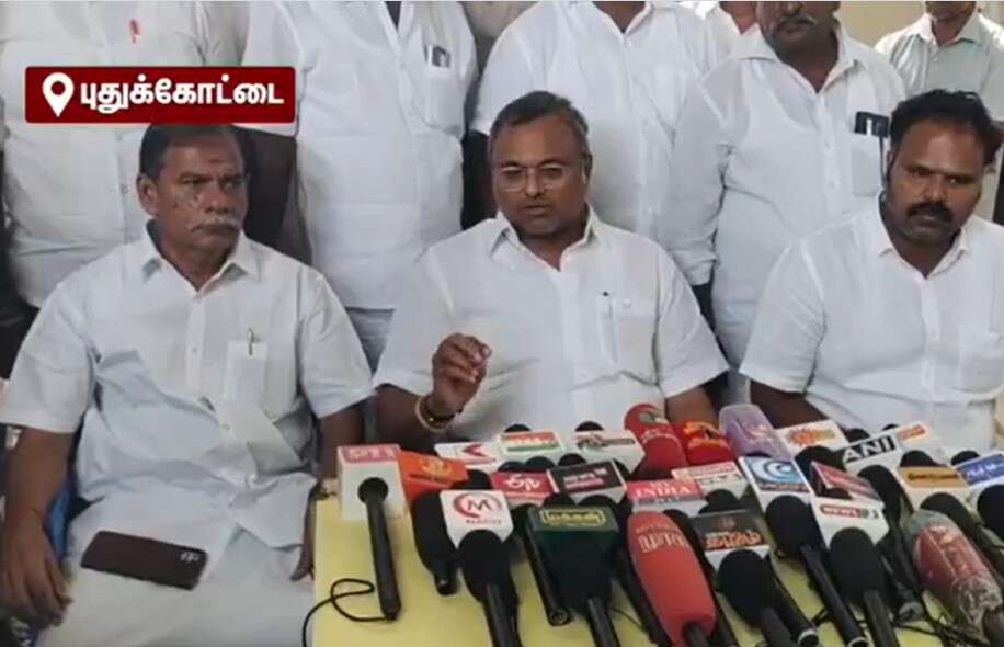 “திமுக- காங்கிரஸ் இடையே இப்போது உள்ள உரசலுக்கு திமுகவே காரணம்”- கார்த்தி சிதம்பரம்