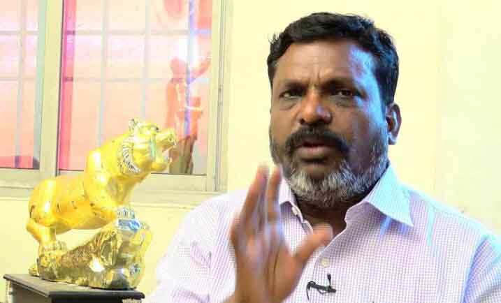 ‘’அரசியல் தலைவர் எப்படி நடந்து கொள்ளக்கூடாது என்பதற்கு உதாரணம் திருமாவளவன் ’’