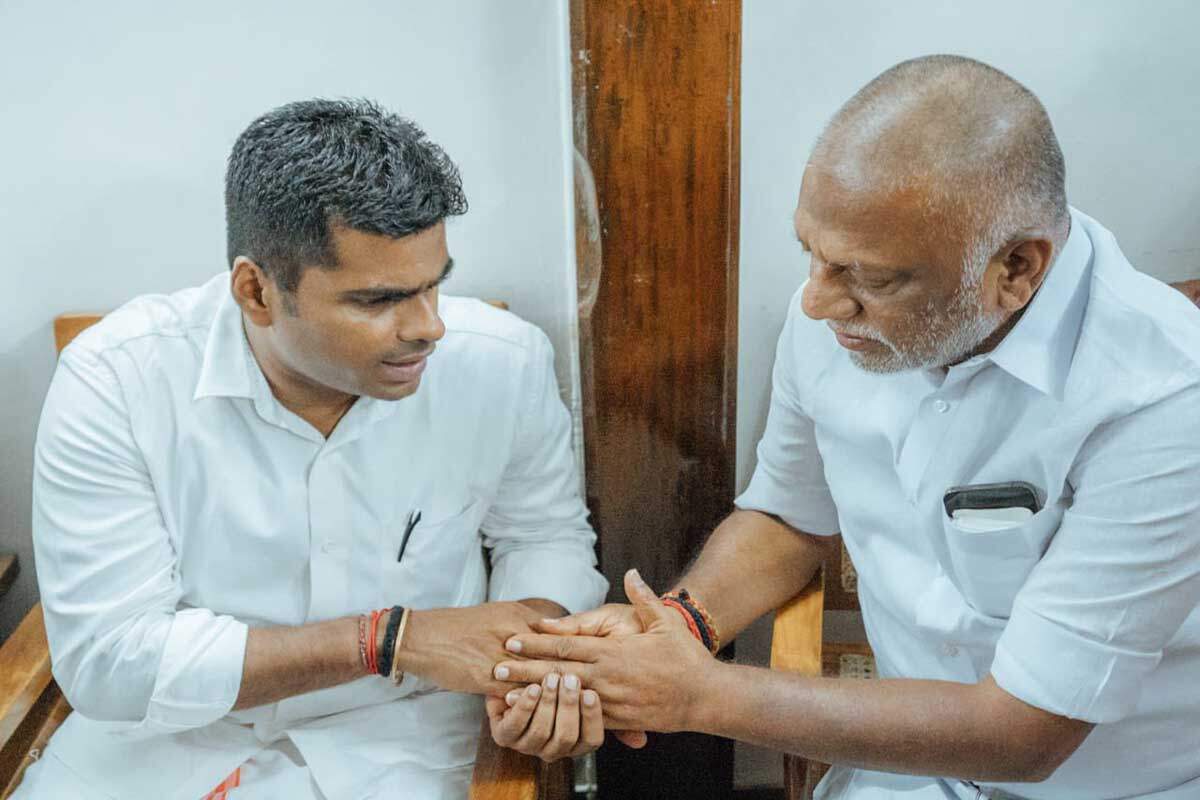 ஓபிஎஸ்சிடம் மனம் திறந்த அண்ணாமலை